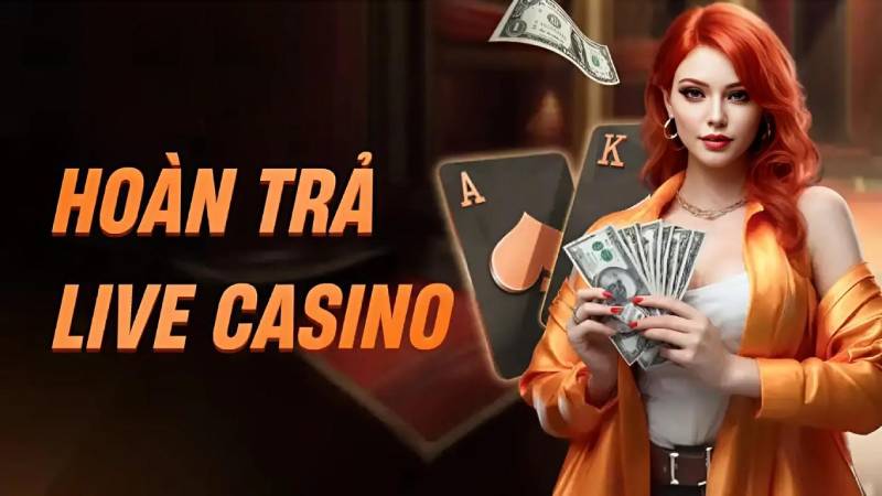 Hoàn trả live casino được nhà cái 8Day 